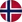 Flagge von Norwegen