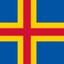 Flagge Aaland-Inseln