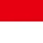 Flagge Indonesien