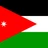 Flagge Jordanien
