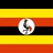 Flagge Uganda