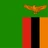 Flagge Sambia
